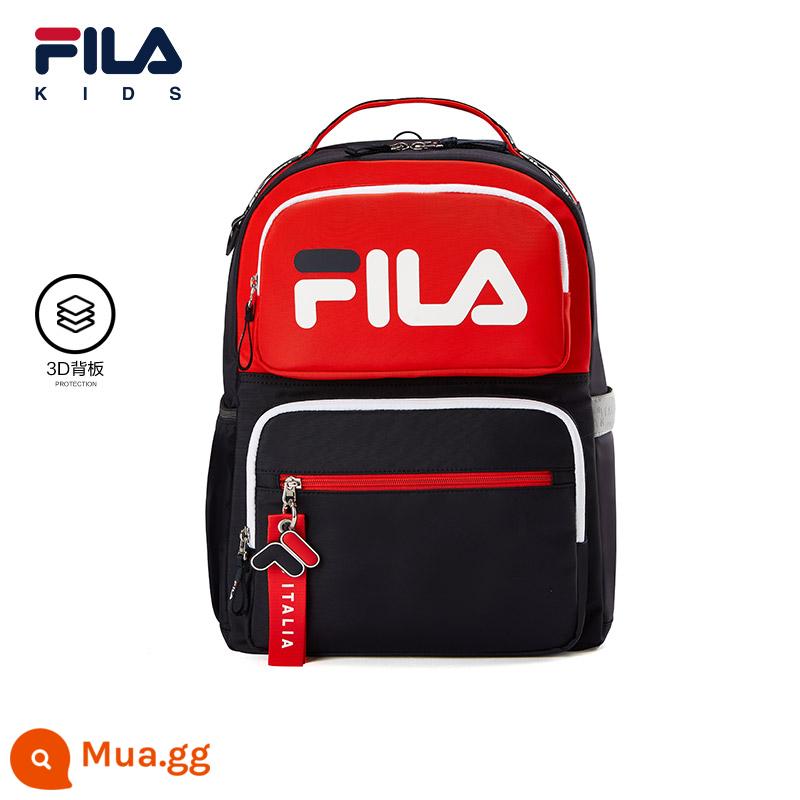 Balo trẻ em FILA KIDFila 2023 mẫu mới cặp học sinh tiểu học nam nữ bảo vệ cột sống - Huyền Thoại Xanh-NV