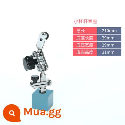 Bộ chỉ báo quay số cần hiệu chuẩn Độ chính xác của chỉ báo quay số đầu chỉ báo 0,001 phần trăm Đế từ tính đa năng 0-10 - Đế đồng hồ đòn bẩy nhỏ