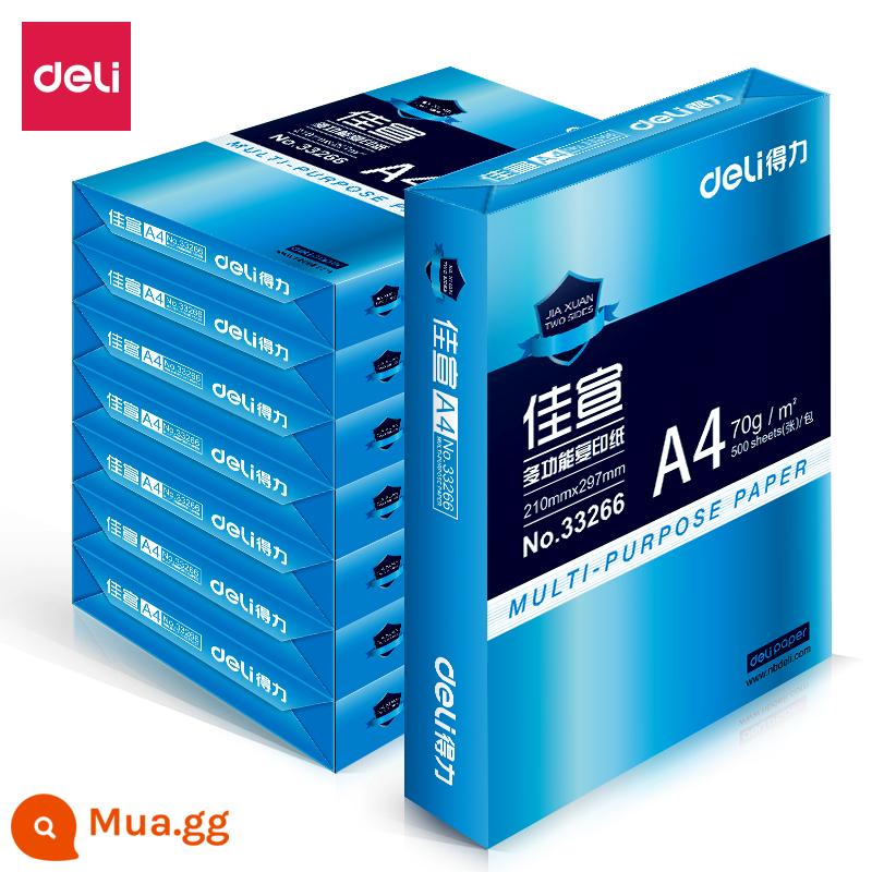 Deli Mingrui 70GA4 In ấn Shadow In - Delijiaxuan 70g A4 5 gói/hộp giá đặc biệt