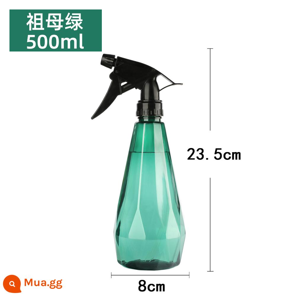 Bình tưới nước tưới hoa hộ gia đình áp suất không khí khử trùng nhỏ đặc biệt bình xịt phun tưới nước hiện vật vệ sinh bình xịt - Bình tưới dài tinh tế xanh 500ml