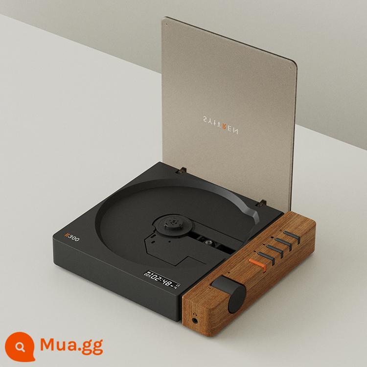 Syitren Sai Tallinn để bàn Bluetooth CD âm thanh di động nhà sốt đầu ra R300CD - Wood Grain Brown [CD miễn phí] Máy không phát ra âm thanh