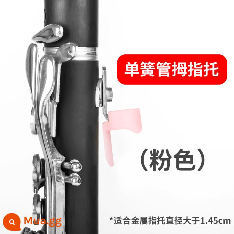 Clarinet Ngón Tay Còn Lại Ngón Tay Cái Còn Lại Oboe/Clarinet Tay Còn Lại Ngón Tay Clarinet Ngón Tay Còn Lại Silicone Mềm Mại Và Thoải Mái - Kê ngón tay Clarinet-hồng