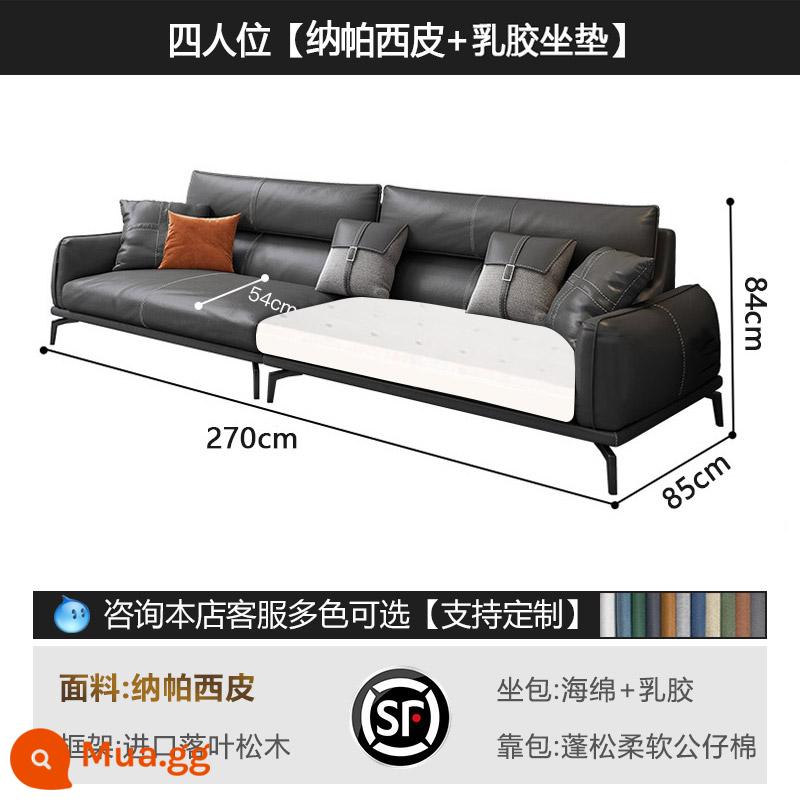 Ghế sofa văn phòng bàn cà phê kết hợp tiếp tân kinh doanh cuộc họp đơn giản tiếp khách đàm phán bộ ba người hiện đại ghế sofa văn phòng - Xe bốn chỗ (mẫu cao su)