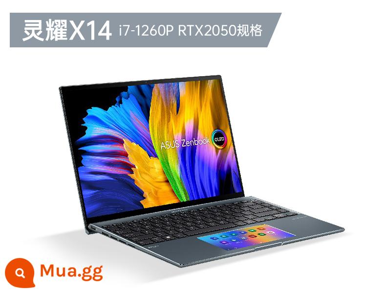 [Trợ giá chục tỷ] ASUS Lingyao X14 Intel Core i5 thế hệ thứ 12 mới áp suất 2.8K sinh viên hiệu năng cao doanh nhân mỏng nhẹ notebook văn phòng flagship chính thức store - Songmuqing丨i7-1260P/RTX2050/16G/1TB/2.8K/90Hz Màn hình OLED đóng mở 180°