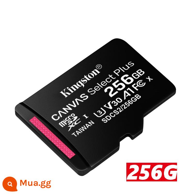 Máy ghi âm lái xe ô tô Kingstonsd lưu trữ tf thẻ 64g giám sát minisd điện thoại di động bộ nhớ thẻ t lưu trữ cd - Thẻ KingstonTF 256G tiêu chuẩn