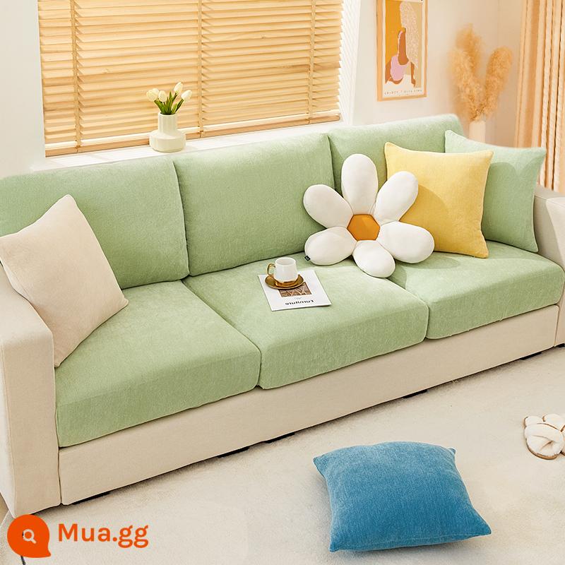 Người nổi tiếng trên Internet in gió và tuyết Bộ bọc ghế sofa Neil bốn mùa phổ quát bao trọn gói bọc ghế sofa phổ quát chống trượt chống trầy xước mèo - Sofa Yumeng được trang bị màu xanh bạc hà