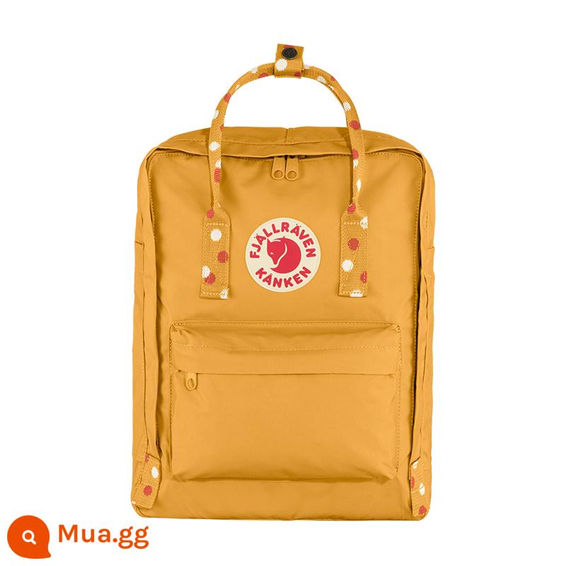 Thụy Điển đích thực Fjallraven cáo bắc cực ba lô Kanken nam nữ nhẹ ba lô du lịch túi thể thao - Dải nghệ/chấm bi 160-916