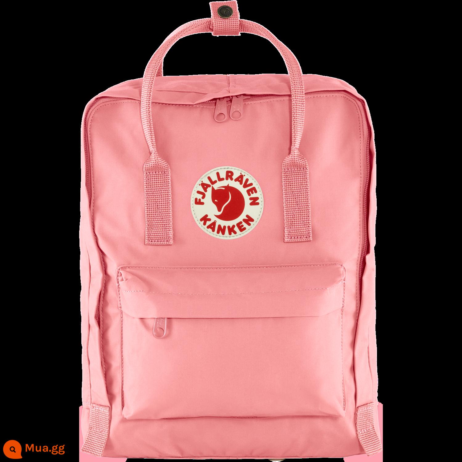 Thụy Điển đích thực Fjallraven cáo bắc cực ba lô Kanken nam nữ nhẹ ba lô du lịch túi thể thao - Màu hồng tiềm ẩn 312