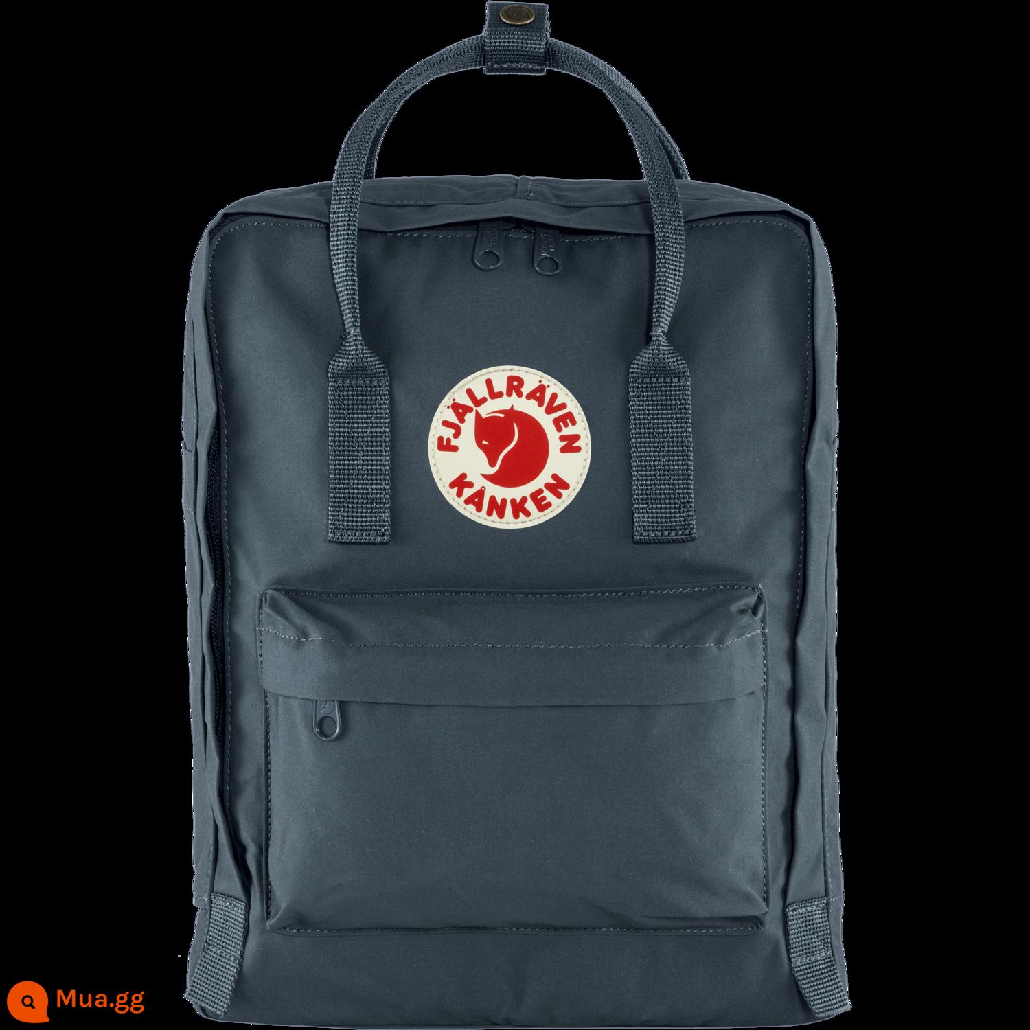 Thụy Điển đích thực Fjallraven cáo bắc cực ba lô Kanken nam nữ nhẹ ba lô du lịch túi thể thao - Màu xanh hải quân 560