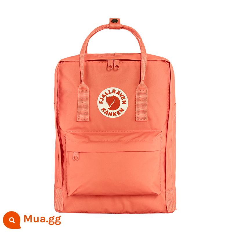 Thụy Điển đích thực Fjallraven cáo bắc cực ba lô Kanken nam nữ nhẹ ba lô du lịch túi thể thao - Rạn san hô 350