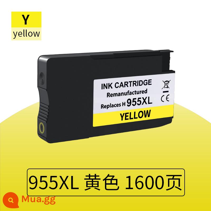 Star Peng áp dụng cho HP HP 955XL 953XL Hộp mực có thể thêm mực 7720 7730 7740 8720 8715 8216 8730 Ink 8710 Màu đen liên tục - Mua 8 tặng 1 [Trang Y-1600 màu vàng] Hộp mực 955XL