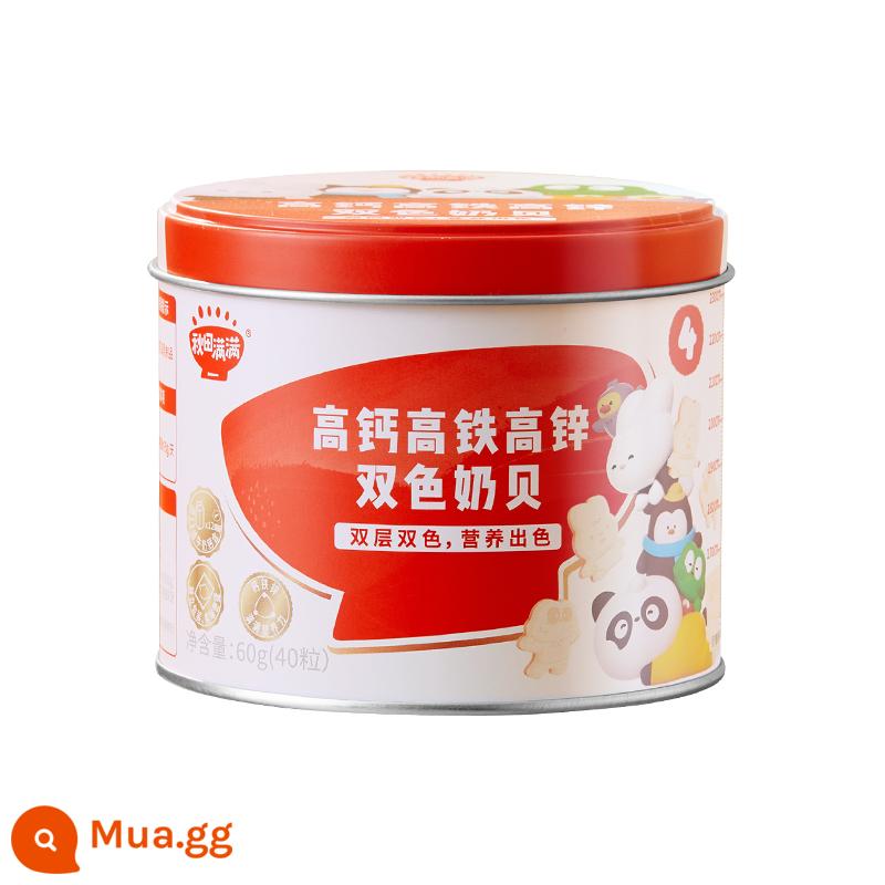 Sữa Akita Manman Cao Canxi Cao Sắt Không Đường Trắng Bổ Sung Đồ Ăn Nhẹ Không Cho Bé Cho Bé Trên 3 Tuổi 60g - Ngao sữa hai màu giàu canxi, sắt cao, kẽm cao