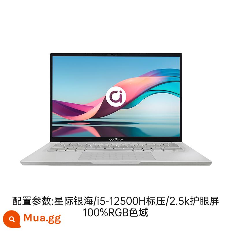 ASUS a bean 14 Intel Core i5 thế hệ thứ 12 chuẩn áp văn phòng bảo vệ mắt sinh viên nhẹ và mỏng máy tính xách tay xách tay - [a Dou 14pro 2022] Interstellar Silver Sea/i5-12500H áp suất tiêu chuẩn/Màn hình bảo vệ mắt gam màu cao 2,5k