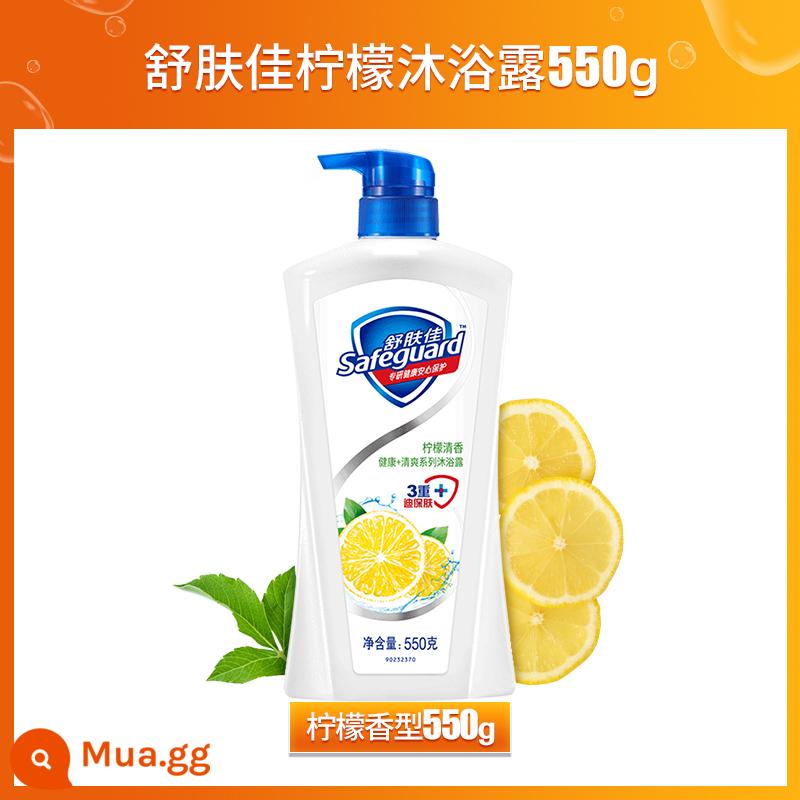 Sữa Tắm Safeguard Sakura Hương Thơm Lâu Dài Dành Cho Nam Và Nữ 550G Gói Gia Đình Chính Thức Thương Hiệu Chính Hãng - chanh 550g