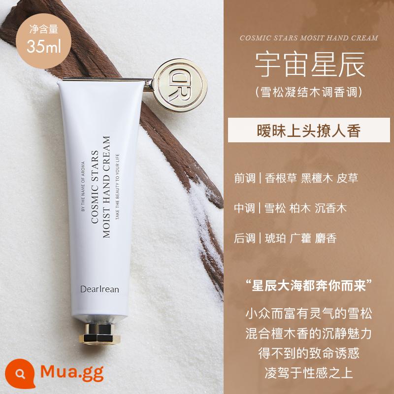 Kem dưỡng tay hương Irene độc đáo dưỡng ẩm không nhờn dễ thấm 35ml size du lịch chống nứt nẻ mùa thu đông - cây tuyết tùng ngôi sao vũ trụ