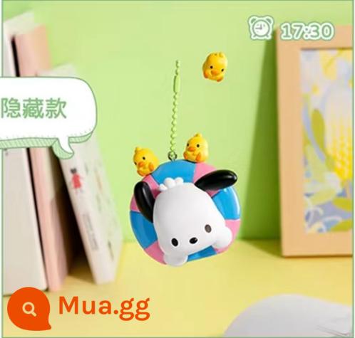 Sanrio Family Pacou Dog School thực sự là loạt phim thú vị, tạo ra đồ trang trí hộp mù quà tặng cô gái xuất sắc - Học bơi (giấu xác nhận mở hộp)