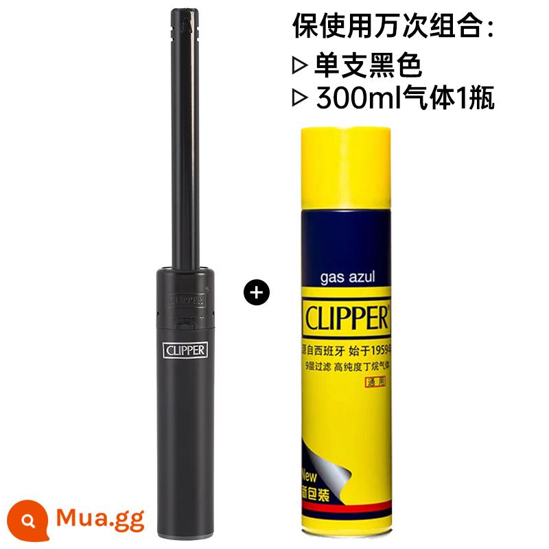 Clifford Bếp Gas Đặc Biệt Tay Cầm Dài Bật Lửa Bền Đánh Lửa Súng Thương Mại Mở Rộng Tay Cầm Dài Sử Dụng Nhà Bếp - Đen 1 cái + gas 300ml