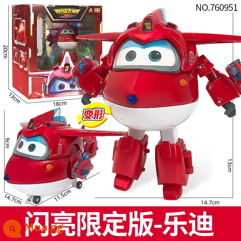 Mới Audi Đôi Kim Cương Siêu Cánh Daledi Siêu Thiết Bị Chuyển Đổi Âm Thanh Và Ánh Sáng Robot Trẻ Em King Kong Đồ Chơi - [Biến đổi lớn có giới hạn sáng bóng] Ledi