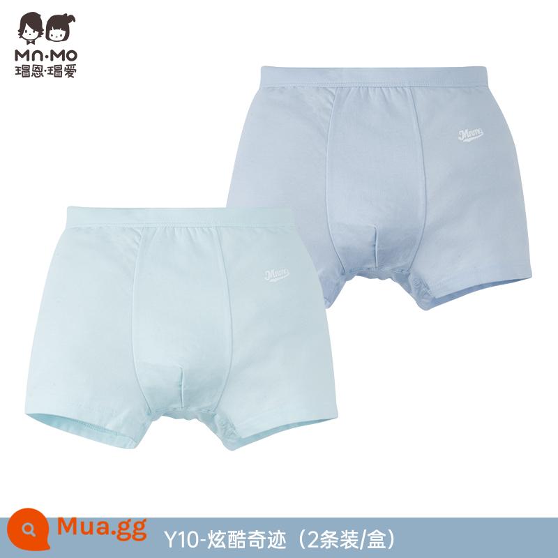 Mao En Mao love bé trai quần sịp boxer cotton cotton trẻ em quần short boxer bé trai tuổi teen - Y10-Cool Người mẫu trẻ thần kỳ