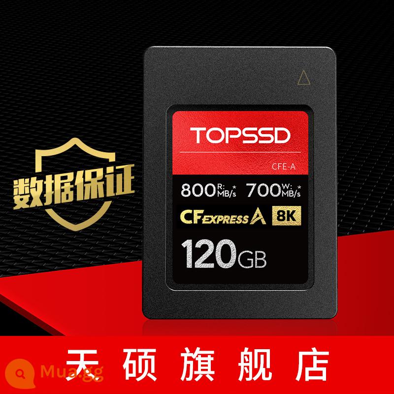 Thẻ nhớ Tianshuo CFE-A 120GB (nhà máy gốc đảm bảo bảo mật dữ liệu) thẻ CFExpress A quân sự - 120GB