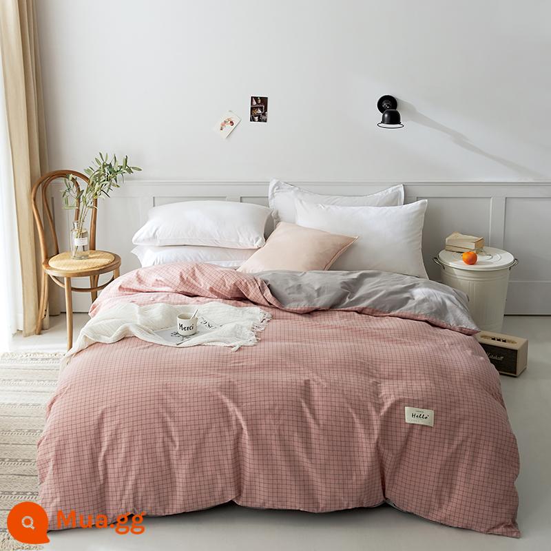 Nanjiren vỏ chăn đơn mảnh ký túc xá sinh viên đơn cotton nguyên chất vỏ chăn 150x200 ga trải giường cotton XM - Tiểu Phong