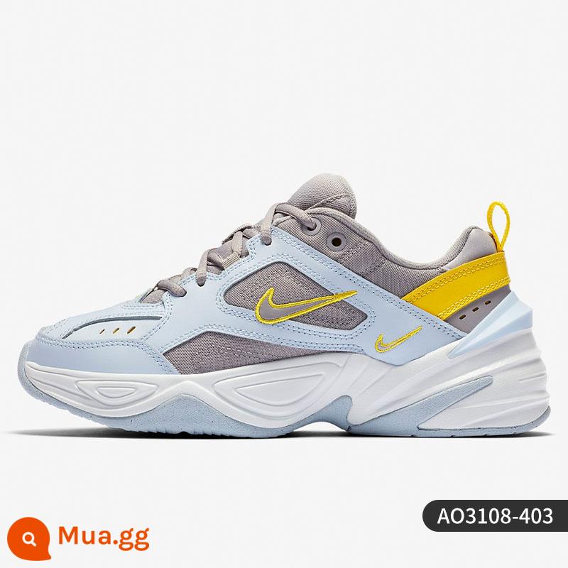 Nike/Nike Chính hãng M2K TEKNO nam nữ cùng đoạn đệm xốp phong cách cổ điển giày thể thao chống mài mòn BQ3378 - Mẫu nữ AO3108-403