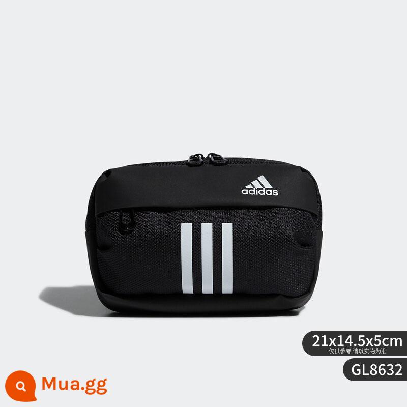 Adidas/Adidas chính hãng chính hãng nam và nữ túi vuông nhỏ nhẹ đào tạo ba lô xiên thể thao GL8635 - Chi tiết phản quang GL8632