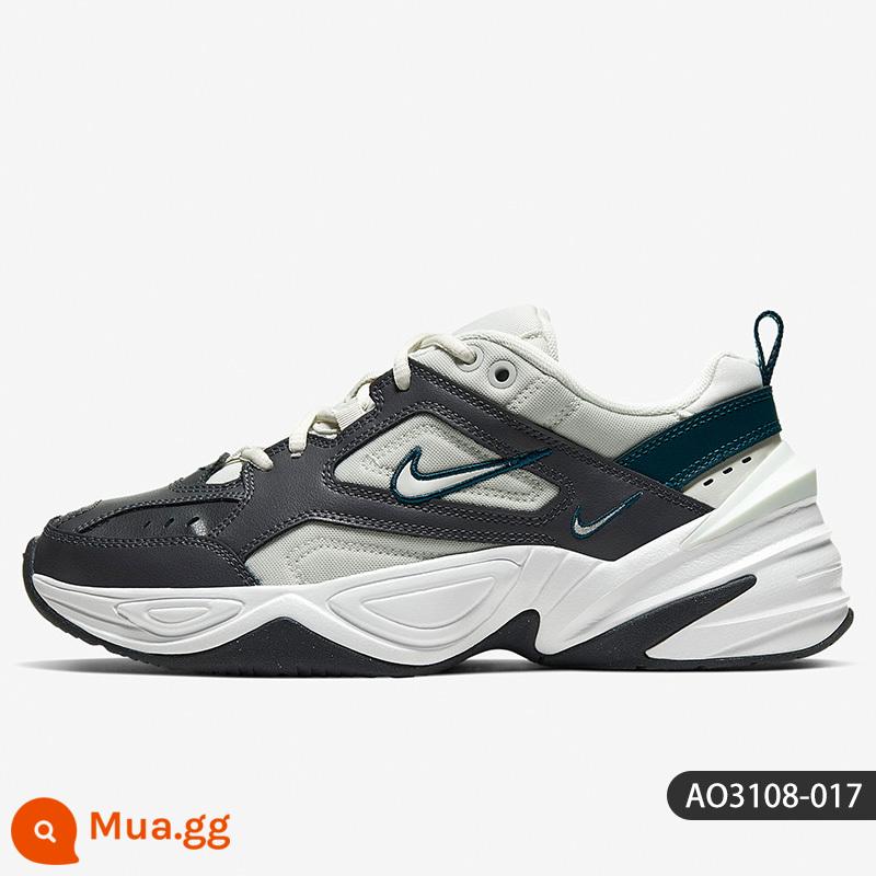 Nike/Nike Chính hãng M2K TEKNO nam nữ cùng đoạn đệm xốp phong cách cổ điển giày thể thao chống mài mòn BQ3378 - Mẫu nữ AO3108-017