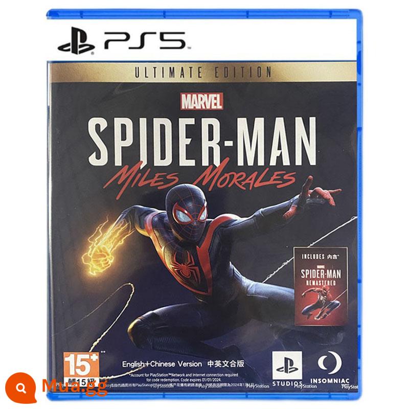 PS5 Trò chơi chính hãng Marvel Spider -Man 2 Melsmoraris Phiên bản Trung Quốc của phiên bản cuối cùng của Spot - Phiên bản gốc Hồng Kông Ultimate Edition