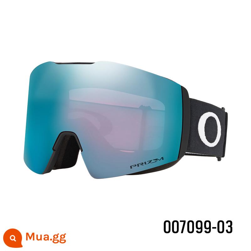 Oakley Oakley Ski Goggle Spectrum Ruizhi Thiết bị trượt tuyết hình trụ FALL LINE XL - Puruizhi sapphire xanh 0OO7099-03 L