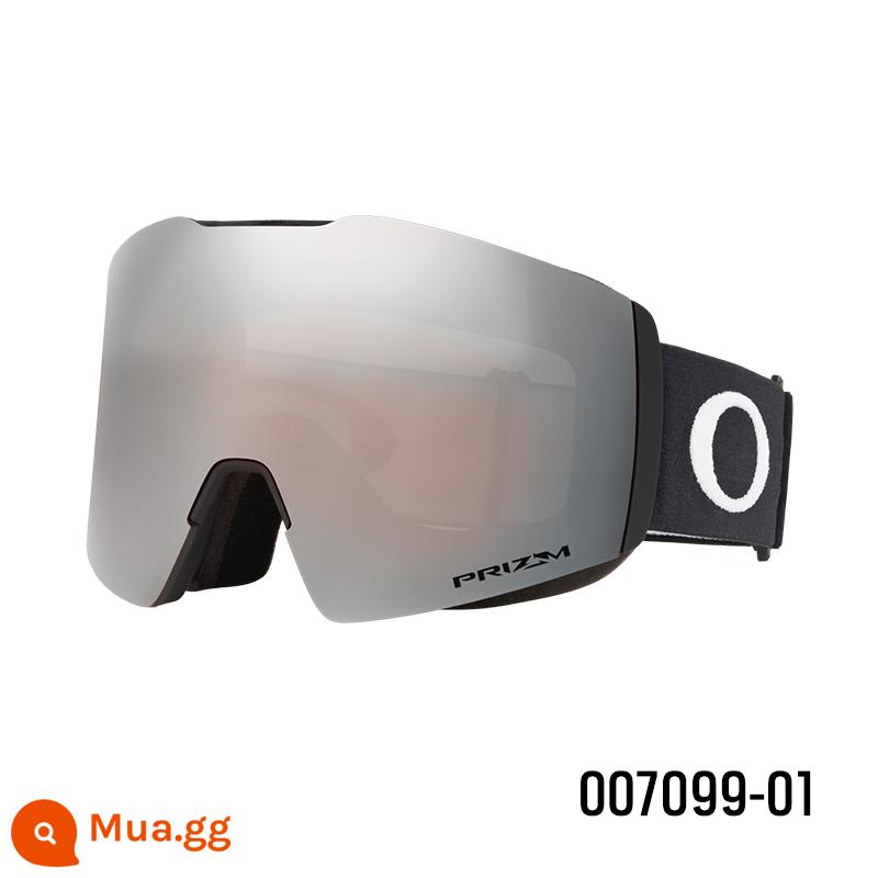 Oakley Oakley Ski Goggle Spectrum Ruizhi Thiết bị trượt tuyết hình trụ FALL LINE XL - Puruizhi đen 0OO7099-01 L