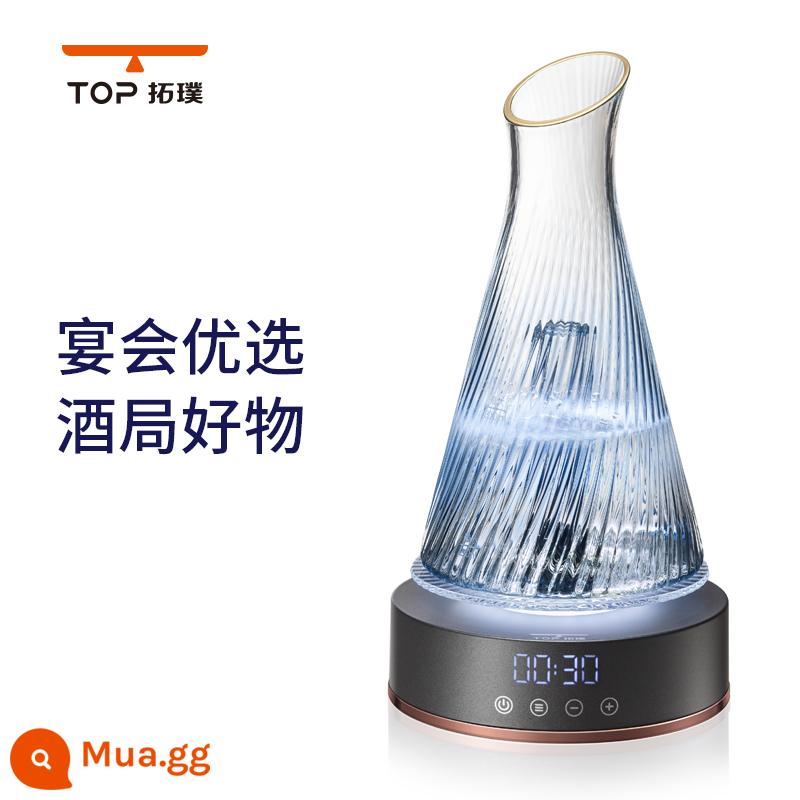 Bình rượu điện thông minh Tuopu nhanh chóng giải rượu và bảo vệ gan - Bình decanter D119