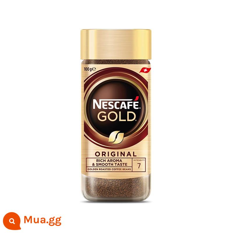 [Flagship Store] Nestle Gold Medal Bột cà phê đen chiết xuất lạnh hòa tan ở nhiệt độ thấp nhập khẩu Thụy Sĩ 100g - Hương vị nguyên bản 100g*1