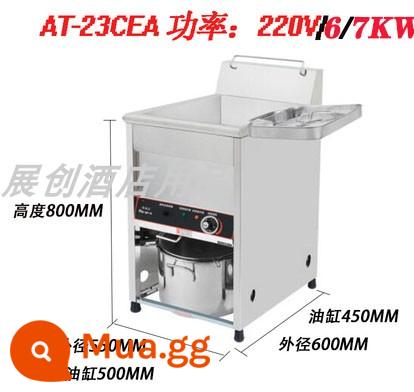 Marupin/Nồi chiên Marupin/Yanghan/Lò chiên gà thương mại Chảo dầu Gas Zhengxin Chicken Chop Fryer - 220V/7KW/6KW AT-23CEA