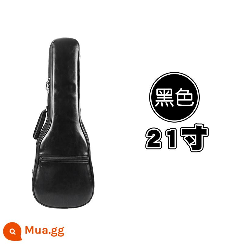 Bonmusica 21/23/26 inch cá tính dày ukulele túi đựng đàn ukulele - Vai đen 21 inch