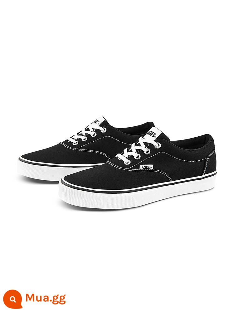 [Mua không ngừng] Giày Vans Vans chính hãng Doheny Nhật Bản màu đen giày nữ đường phố retro giày vải - đen