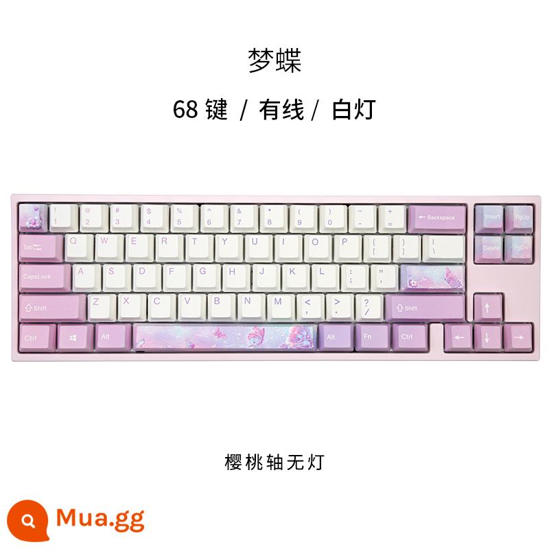 Varmilo Amro VA/MA Series V2 Dream Butterfly Cơ khí Bàn phím 108 Keys Keys Quyền - Mengdie-Wired 68 phím