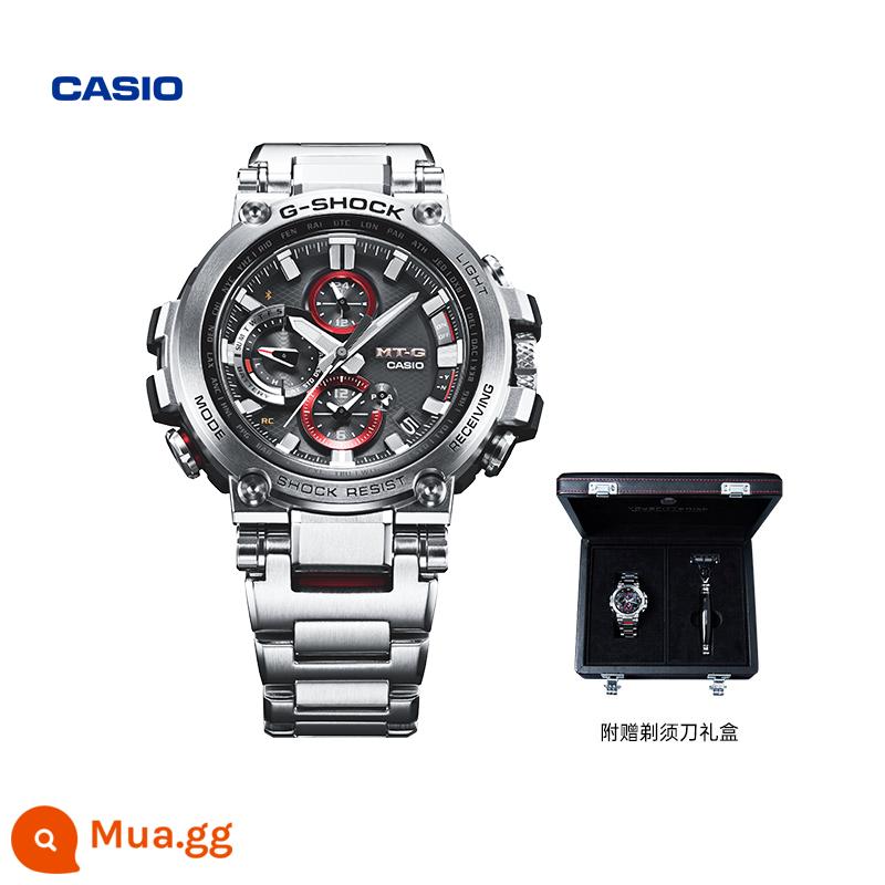 [Quà tặng năm mới] đồng hồ nam casio flagship store MTG-B1000 chống nước năng lượng mặt trời CASIOG-SHOCK - Hộp quà tặng dao cạo MTG-B1000D-1APRT