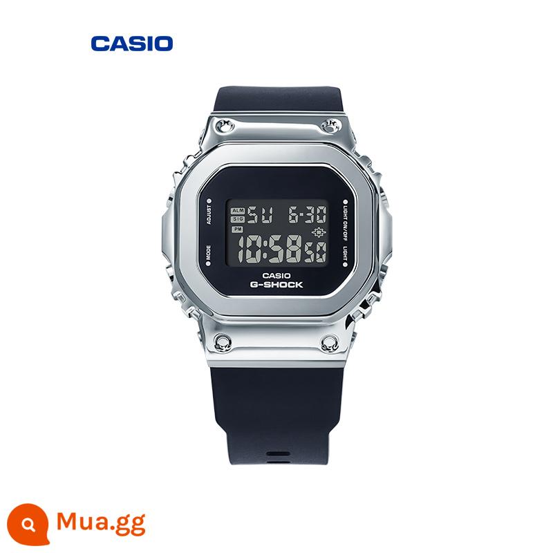 [Star same style] casio flagship store Đồng hồ mặt vuông nhỏ GM-5600 CASIOG-SHOCK - Mặt số nhỏ GM-S5600-1PR