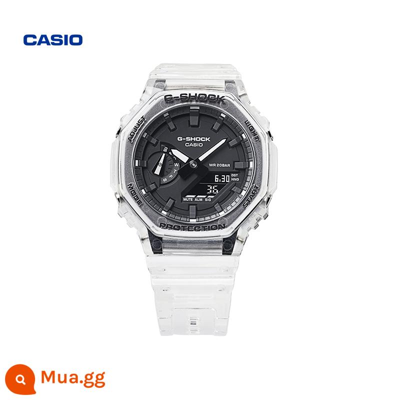 Cửa hàng hàng đầu của Casio đồng hồ đeo tay nam màu trắng băng cứng DW-5600SKECASIO G-SHOCK - GA-2100SKE-7APR