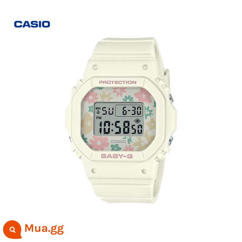 [Quà tặng] Cửa hàng hàng đầu casio BGD-565RP Đồng hồ nữ thể thao phong cách retro CASIO BABY-G - BGD-565RP-7PR