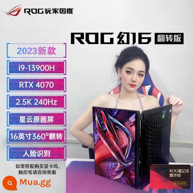 Rog Player National Fantasy 16 FLIP Phiên bản tưởng tượng 14 Fantasy 15 Asus 2022 Notebook thiết kế cao mới - Magic 16 phiên bản lật i9-13900H/RTX4070/Màn hình MiniLED/mẫu mới 2023