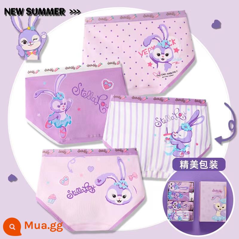 Quần lót bé gái, quần sịp cotton trẻ em, quần sịp võ sĩ Kuromi 100% cotton cho bé gái, quần đùi boxer cho bé - Tóm Tắt - Star Dew