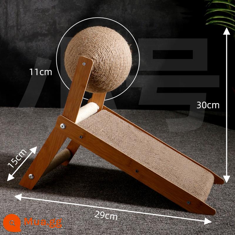 Sisal mèo cào bảng đồ chơi mèo chịu mài mòn và không đổ bảng vuốt mèo chống trầy xước mèo cào bóng dọc cực lớn đồ chơi cho mèo - Bóng Salu thang nhỏ