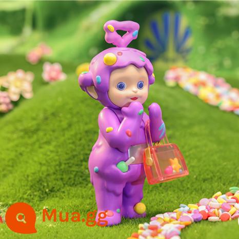 POPMART Bubble Mart Dòng Teletubbies Mô Hình Hộp Mù Đồ Chơi Sáng Tạo Abo Dễ Thương - Xi-rô [đã mở hộp để xác nhận]