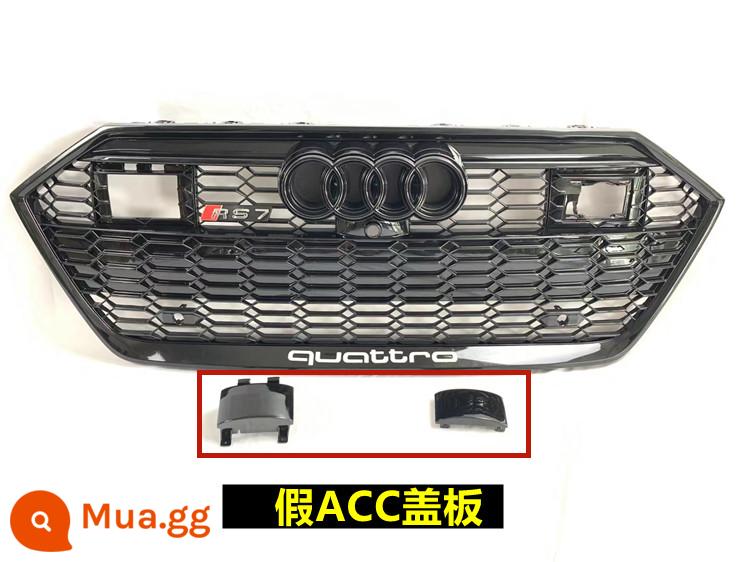 19-22 Audi A7 sửa đổi lưới giữa RS7 bao quanh Audi a7 sửa đổi rs7 cản trước lớn bao quanh lưới giữa a7 sửa đổi - Vỏ ACC giả mẫu 19-23