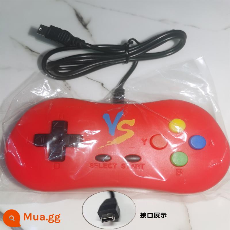 Máy chơi game cầm tay sup đôi tay cầm nhỏ cầm tay Kết nối TV Cáp AV mini HDMI độ nét cao phụ kiện bên ngoài - VS hoài cổ nhỏ tay cầm đầu rộng giao diện hình chữ T