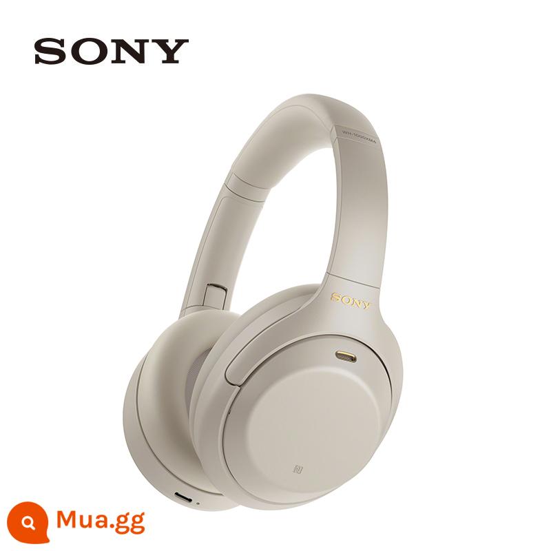 Tai nghe độ phân giải cao Sony/Sony WH-1000XM4 Tai nghe khử tiếng ồn không dây - bạc bạch kim