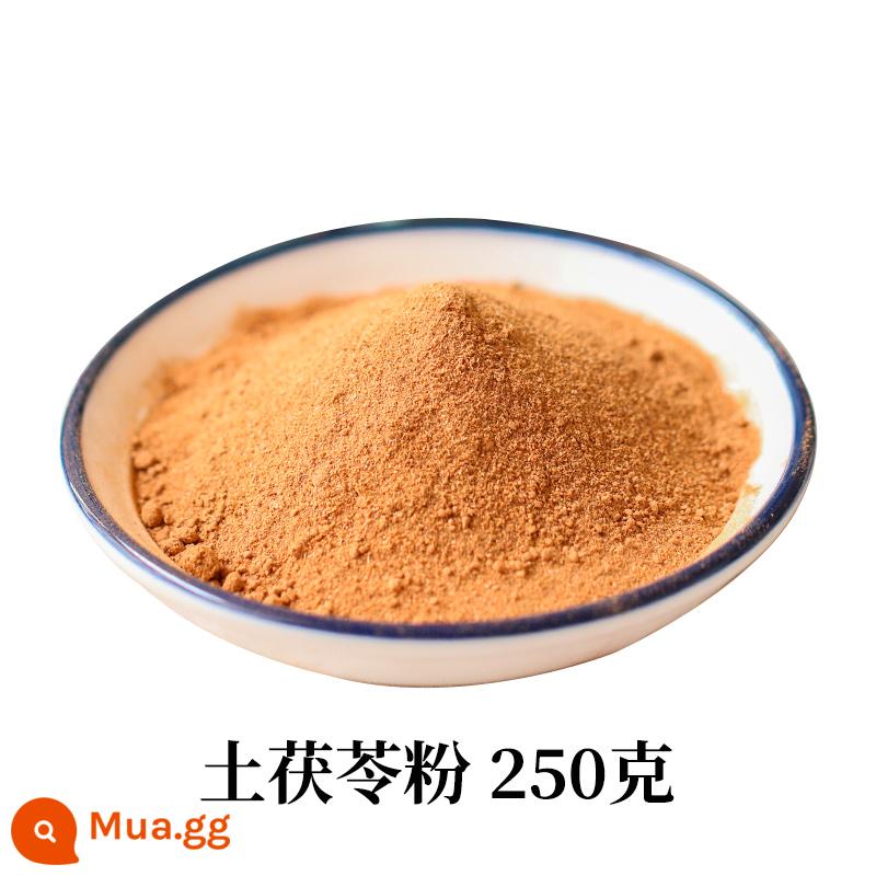 Vân Nam Poria cocos 500g cửa hàng hàng đầu chính hãng thảo dược Trung Quốc trắng Poria cocos bột trà Gorgon trái cây đất Fuling khối không khô tự nhiên - Bột poria Smilax 250g