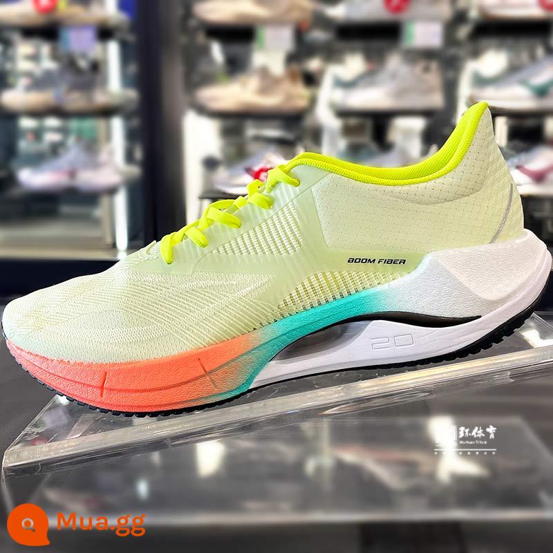 Giày chạy bộ Li Ning 2023 mới siêu nhẹ 20 cho nam và nữ Giày chạy bộ siêu nhẹ bằng lụa có độ đàn hồi cao ARBT001/002 - ARBT001-5 quả đực xanh nhạt